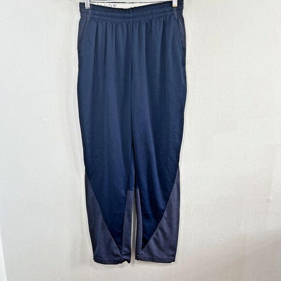 Dri‎ Fit Jordan Track Pants Men Large Blue Zip Ankle Logo Training Basketball - Picture 1 of 7